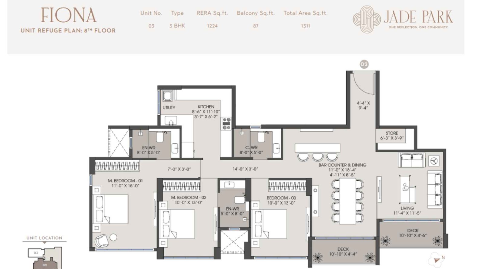 MICL-Jade-Park-Floor-Plan-Fiona-3-BHK-1311-Sqft